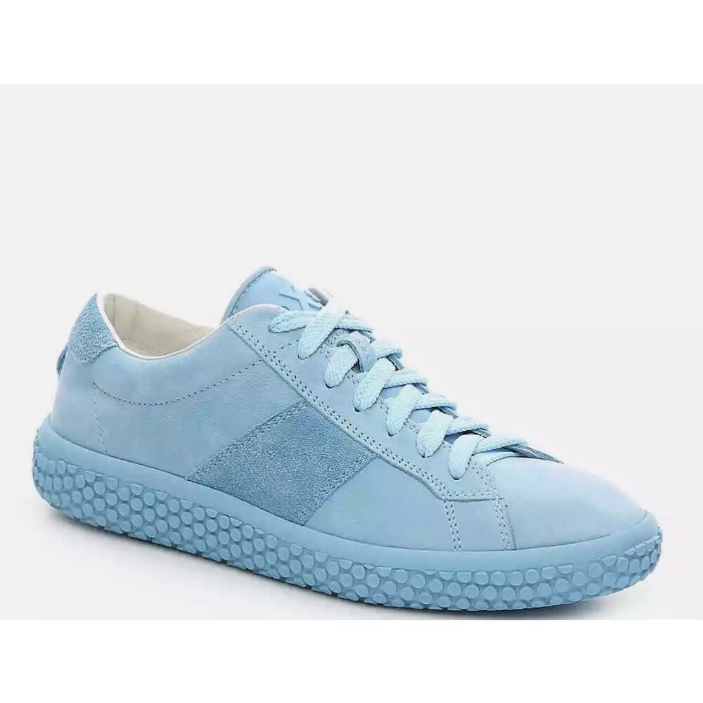 O.X.S. Woobie suede leather baby blue preppy lace up travel sneaker  8